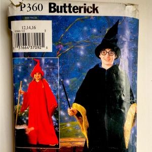 BUTTERICK CHILDS Harry Potter - WIZARD COSTUME PATTERN